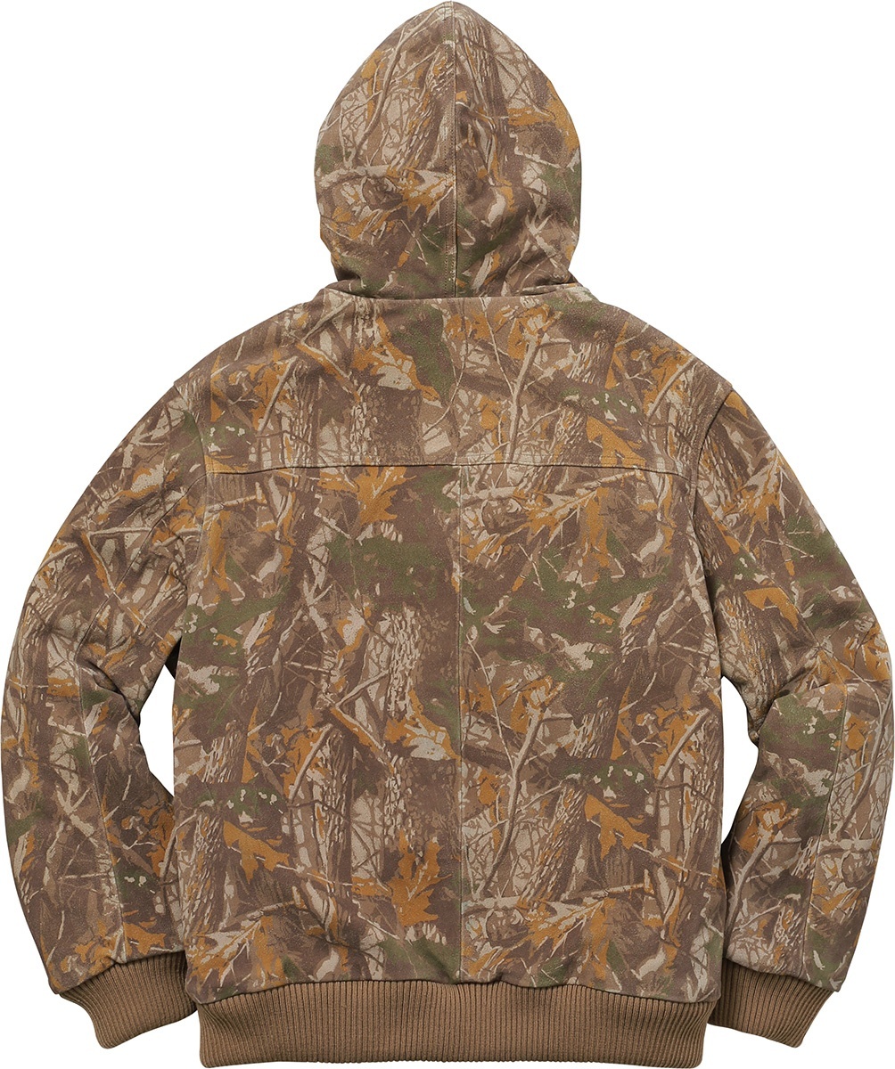 Hooded Suede Work Jacket view 14
